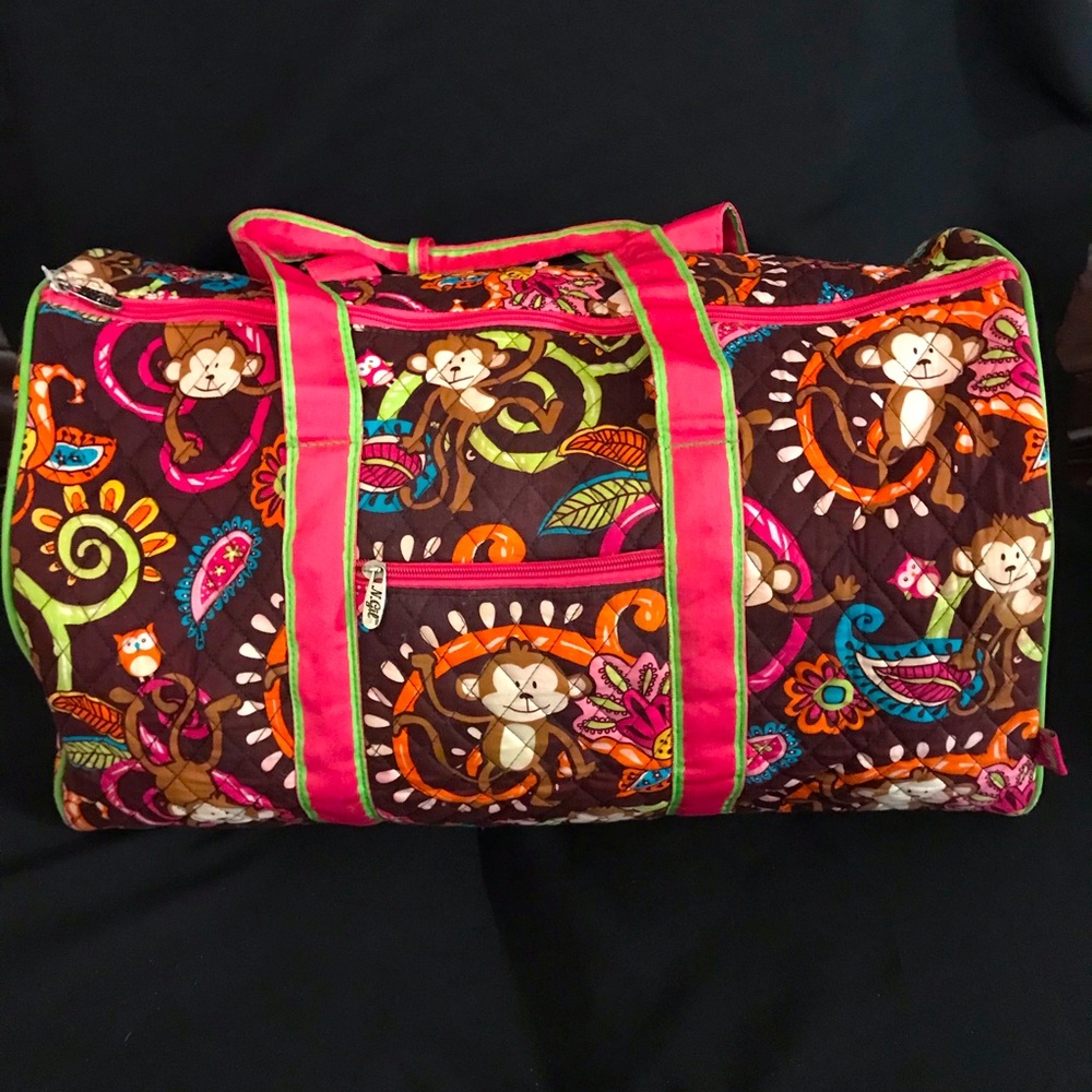 N Gil Paisley Bag Pink & Brown Shoulder Straps Rare Find